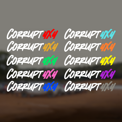 Medium Corrupt 4x4 Banner