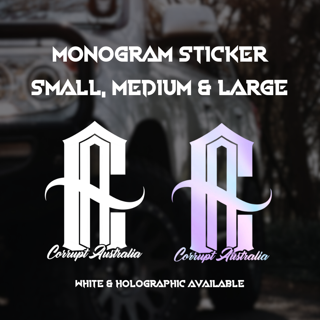 Monogram Stickers