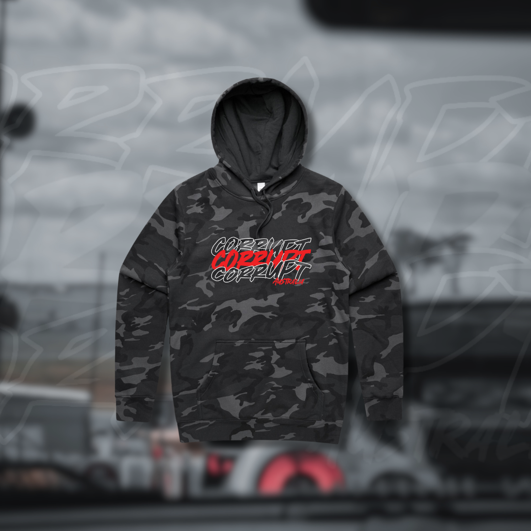 Triple Corrupt Camo Hoodie